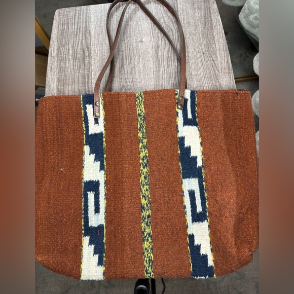 Mexican‎ handmade tote - Picture 2 of 4